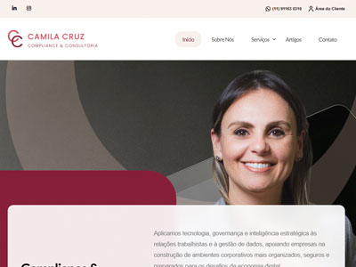 Site Camila Cruz